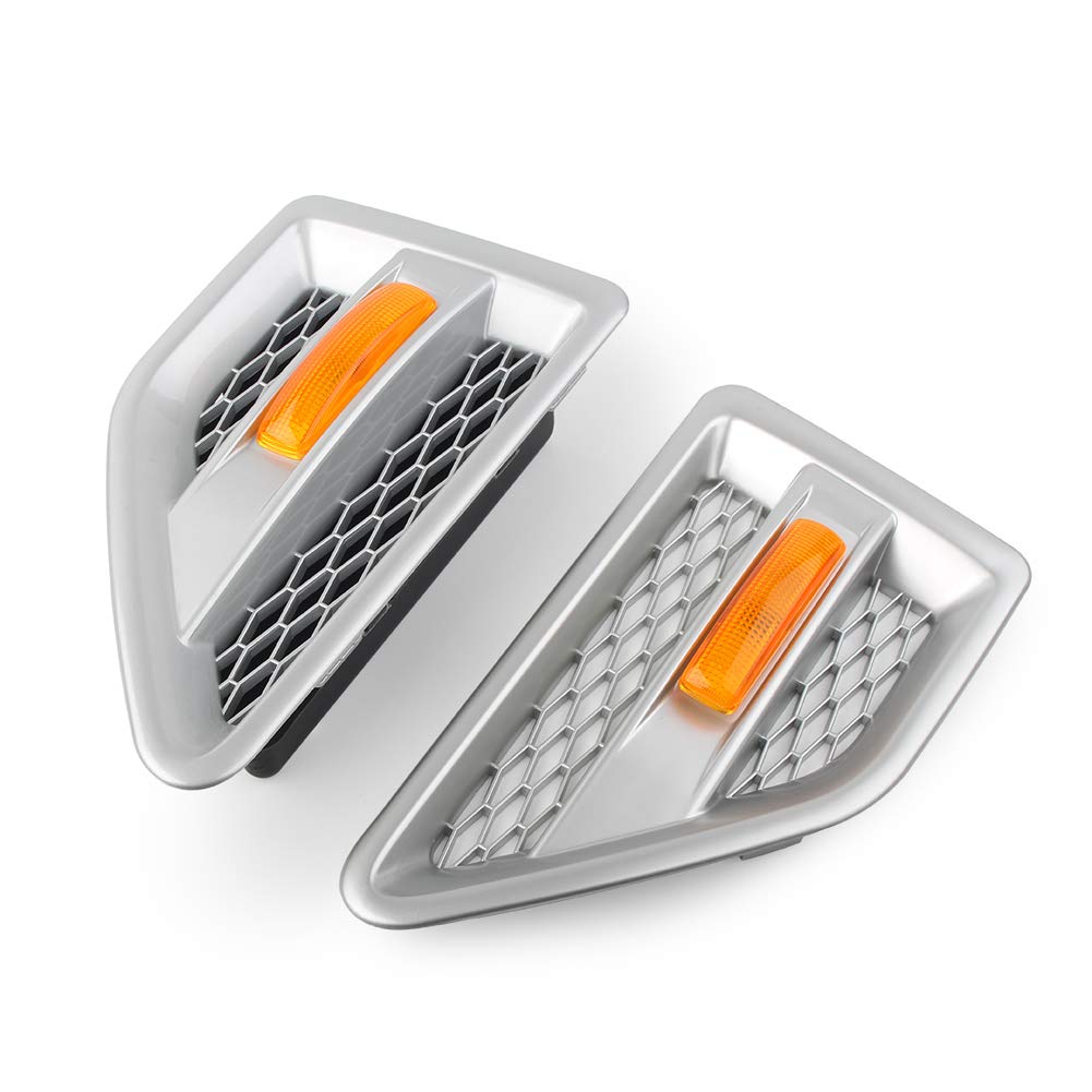 Auto Side Vent Grille Mesh Grill for Land Rover Freelander2 LR2 2006-2016 - Replacement Car Accessories for Off-Road & Urban Driving