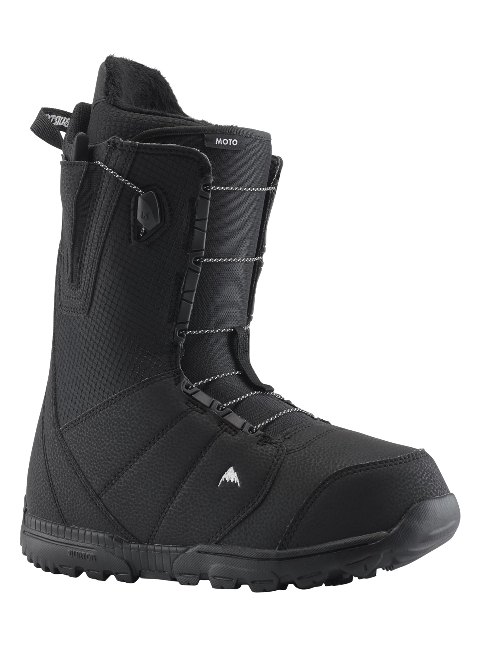 Burton Men's Moto Snowboard Boots - Waterproof Winter Snowboarding Shoes for Men - Perfect for Freestyle Riding & All-Mountain Terrain