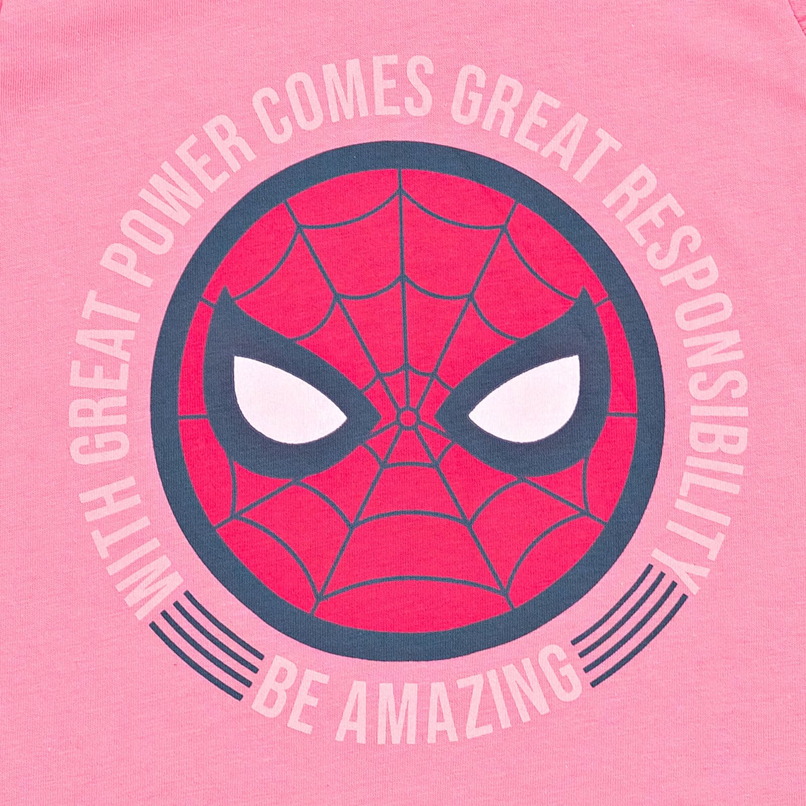 Spider-Man Girls Cosplay Outfit Set - Tank Top & French Terry Dolphin Shorts for Toddler to Big Kids (2T-16) | Halloween Costume, Birthday Party, Comic-Con Cosplay