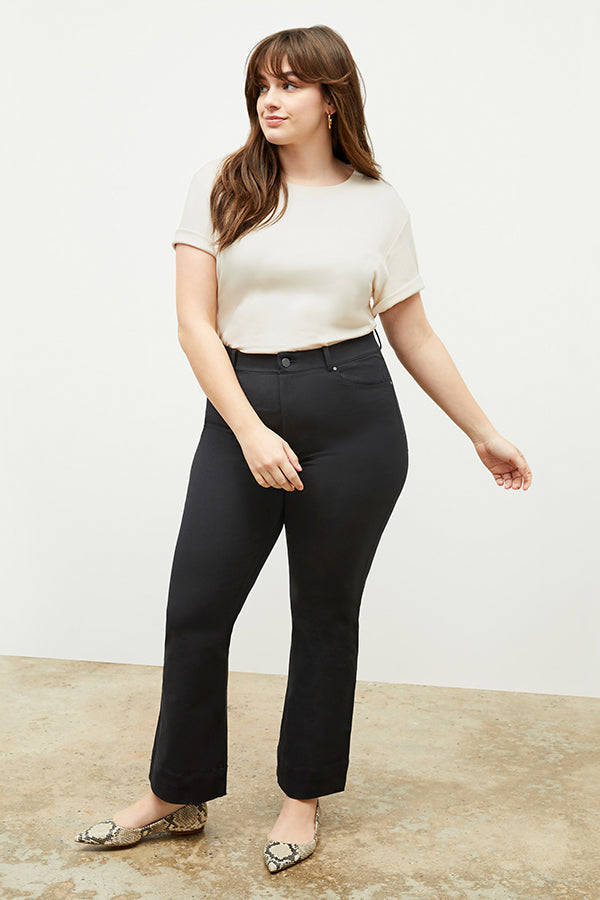 Eco-Friendly Archie Jean - Sustainable Black Denim Alternative for Women | Perfect for Casual Wear & Everyday Outfits