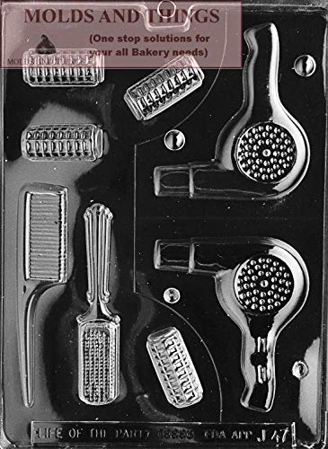 Professional Chocolate Candy Mold for Bakers & Beauticians - Silicone Baking Molds for DIY Candy, Cake Decorating, Soap Making & Home Spa Treatments