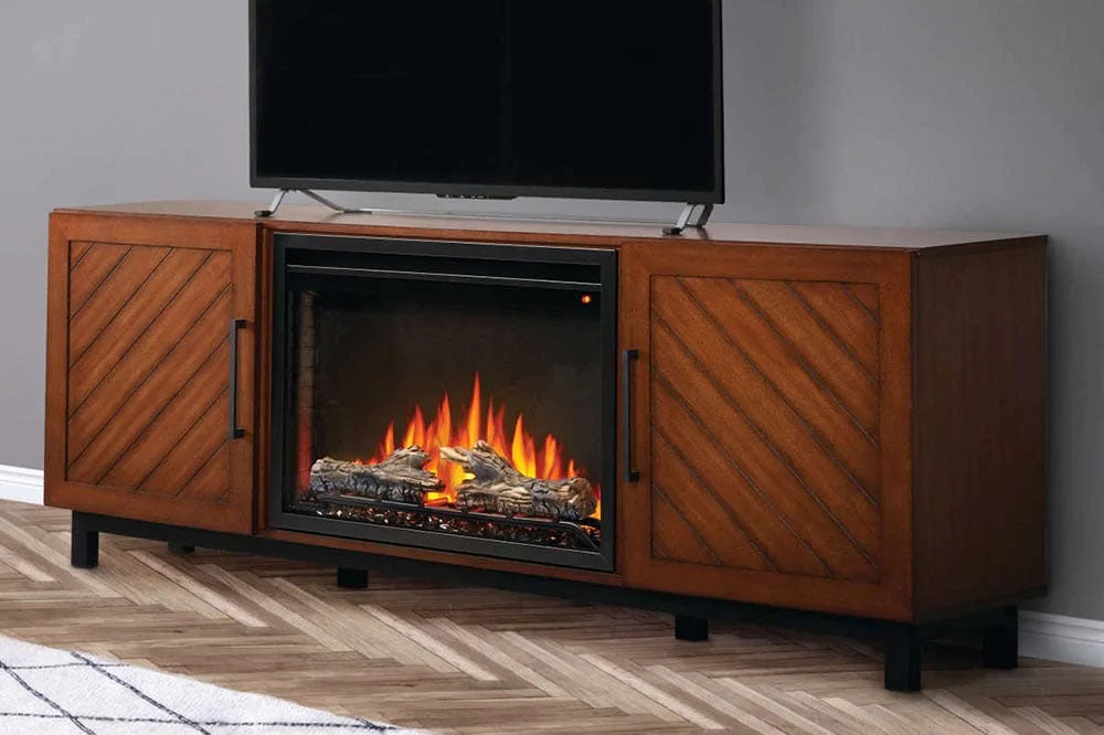 Napoleon Bella Walnut Media Console with 26