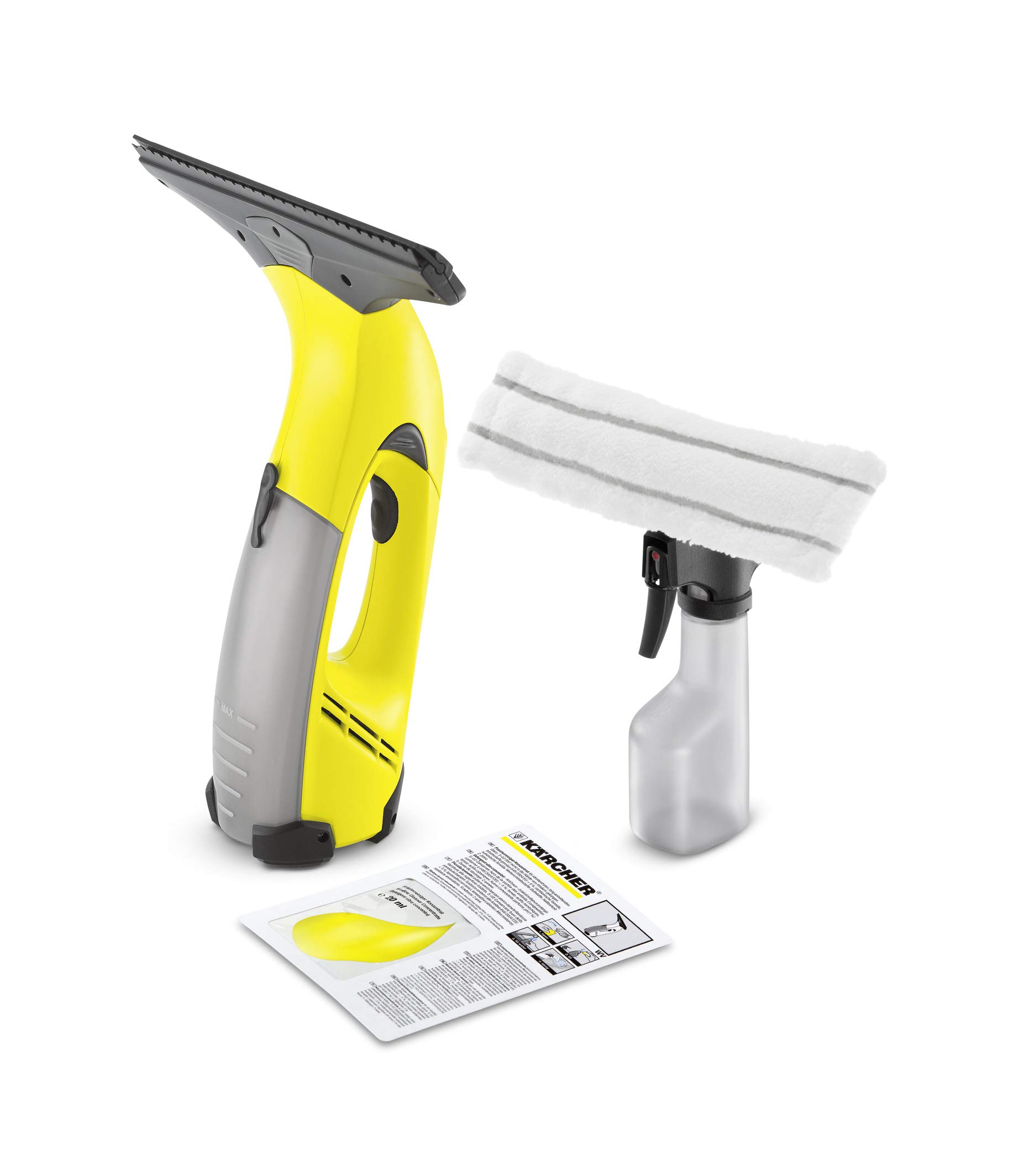 WV 50 Plus Window Vacuum Cleaner - Powerful Suction for Spotless Windows, Glass & Mirrors - Perfect for Home Cleaning, Office Maintenance & Car Detailing