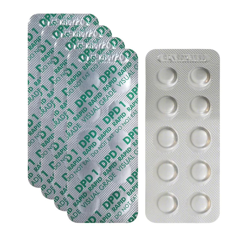 **Pentair DPD#1 Chlorine Test Tablets - 50 Pack | Accurate Pool & Spa Water Testing for Clean & Safe Swimming**