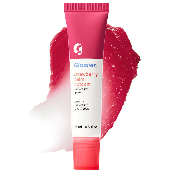 Glossier Balm Dotcom Lip Balm - Hydrating & Soothing Lip Treatment for Dry, Chapped Lips | Vegan & Cruelty-Free | Perfect for Daily Moisture, Winter Care & Makeup Prep