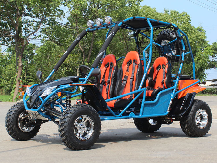 200cc Venom Captain Go Kart - 4 Seater Automatic with Reverse Gear | Off-Road Adventure, Backyard Fun & Family Racing for Adults & Teens