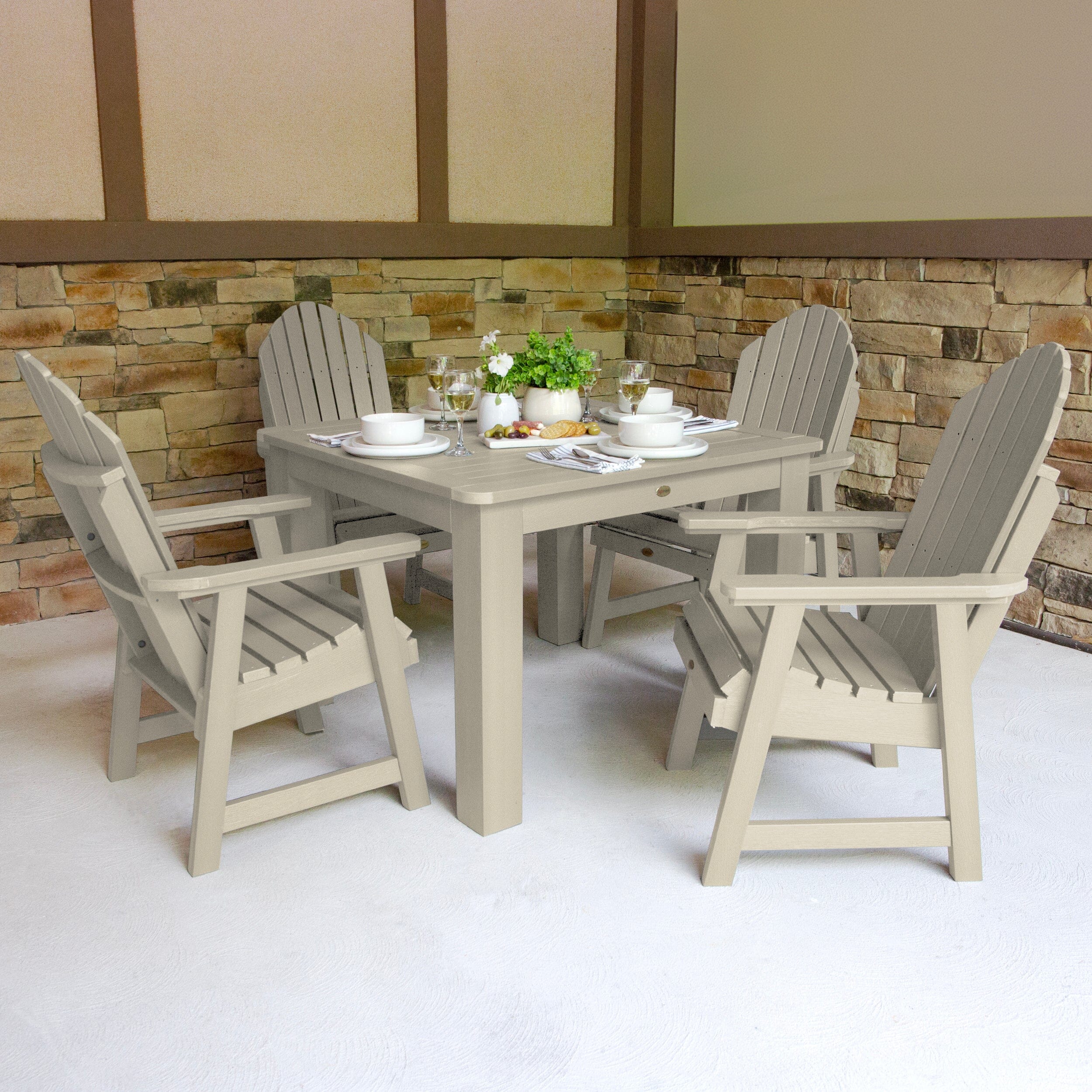 Hamilton 5-Piece Square Dining Set 42