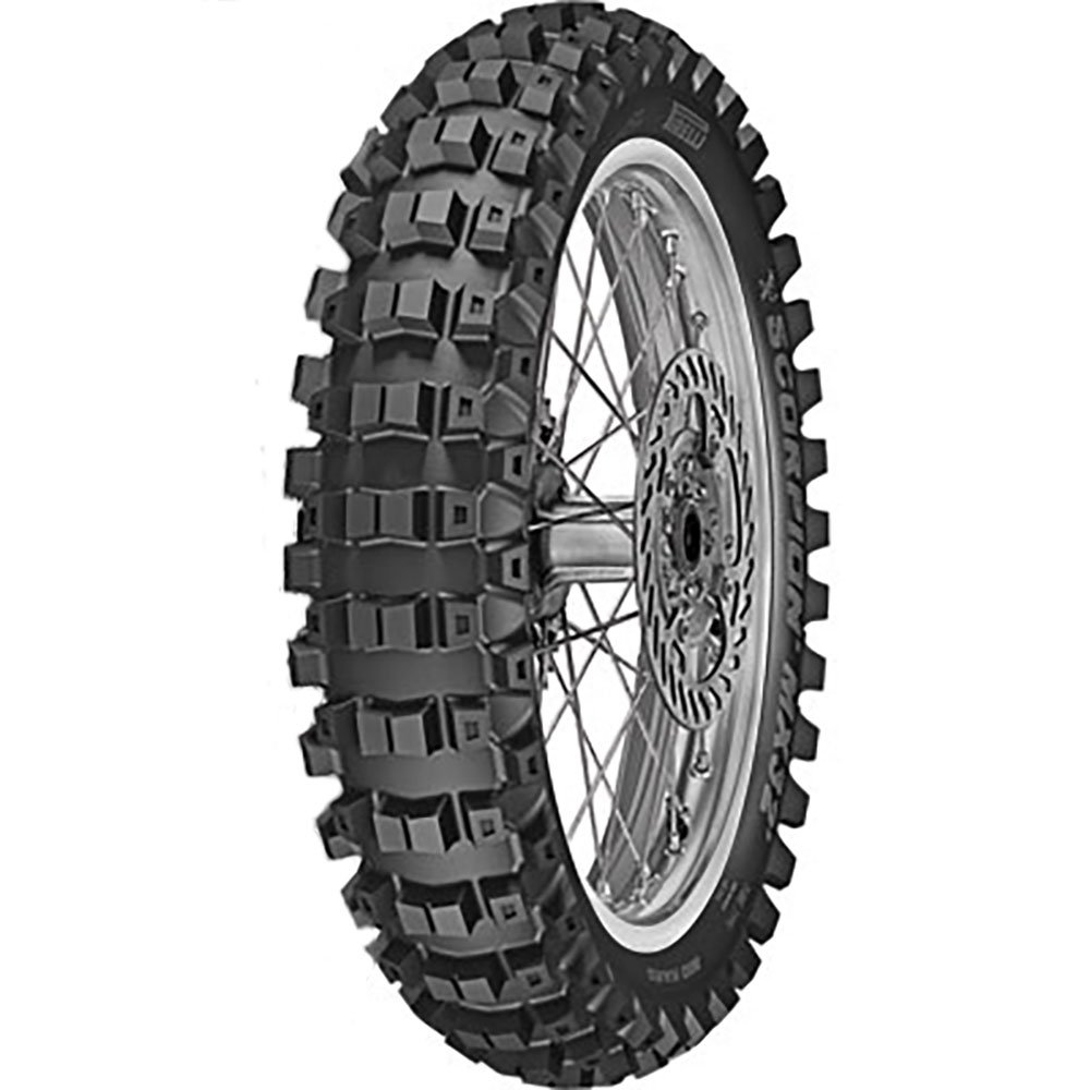 Pirelli Scorpion MX 32 80/100x21 Mid to Hard Terrain Motorcycle Tire - Compatible with Husqvarna CR 125 (1998-2002) - Perfect for Off-Road, Motocross & Trail Riding Adventures