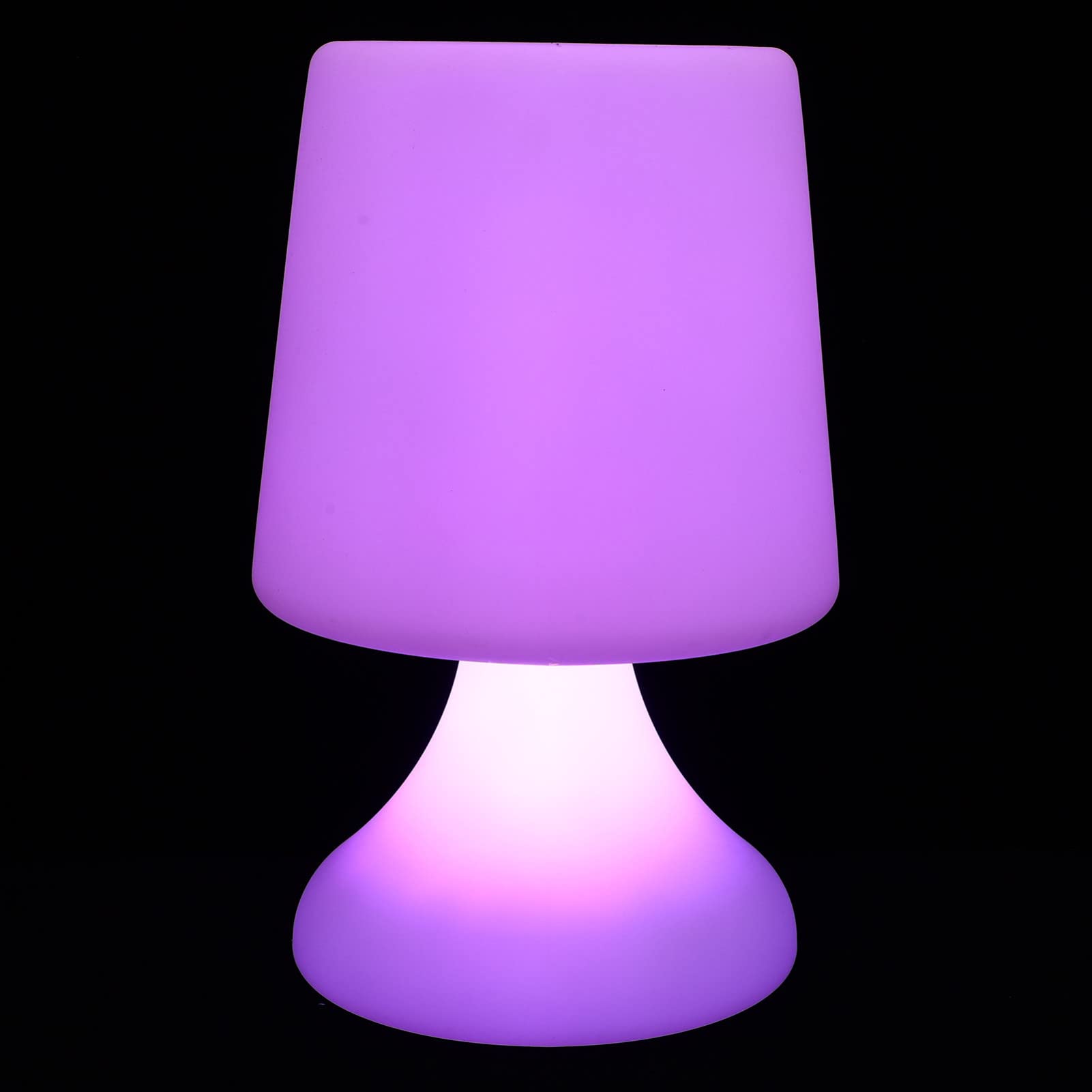 7 Colors RGB LED Table Lamp with Remote Control - USB Powered Dimmable Nightstand Lamp for Bedroom, Office & Gaming Room - Mood Lighting for Relaxation & Decor
