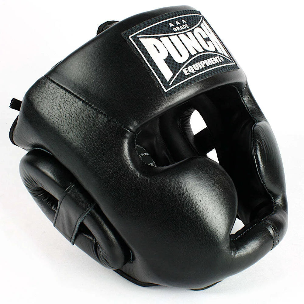 TROPHY GETTERS® Professional Full Face Boxing Headgear - Premium Protection for Training & Sparring - Ideal for Boxing, MMA, Muay Thai & Kickboxing