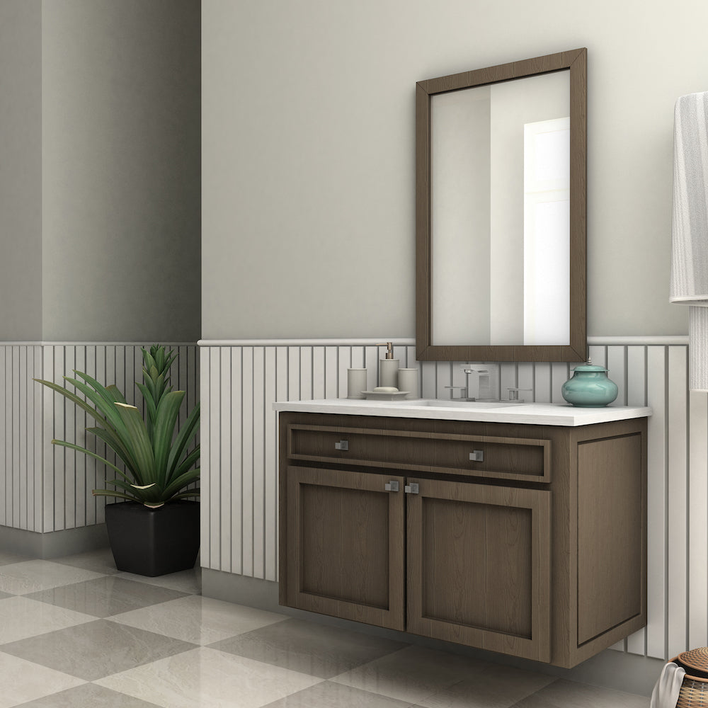 ZLINE Crystal Bay Widespread Bathroom Faucet in Brushed Nickel - 8