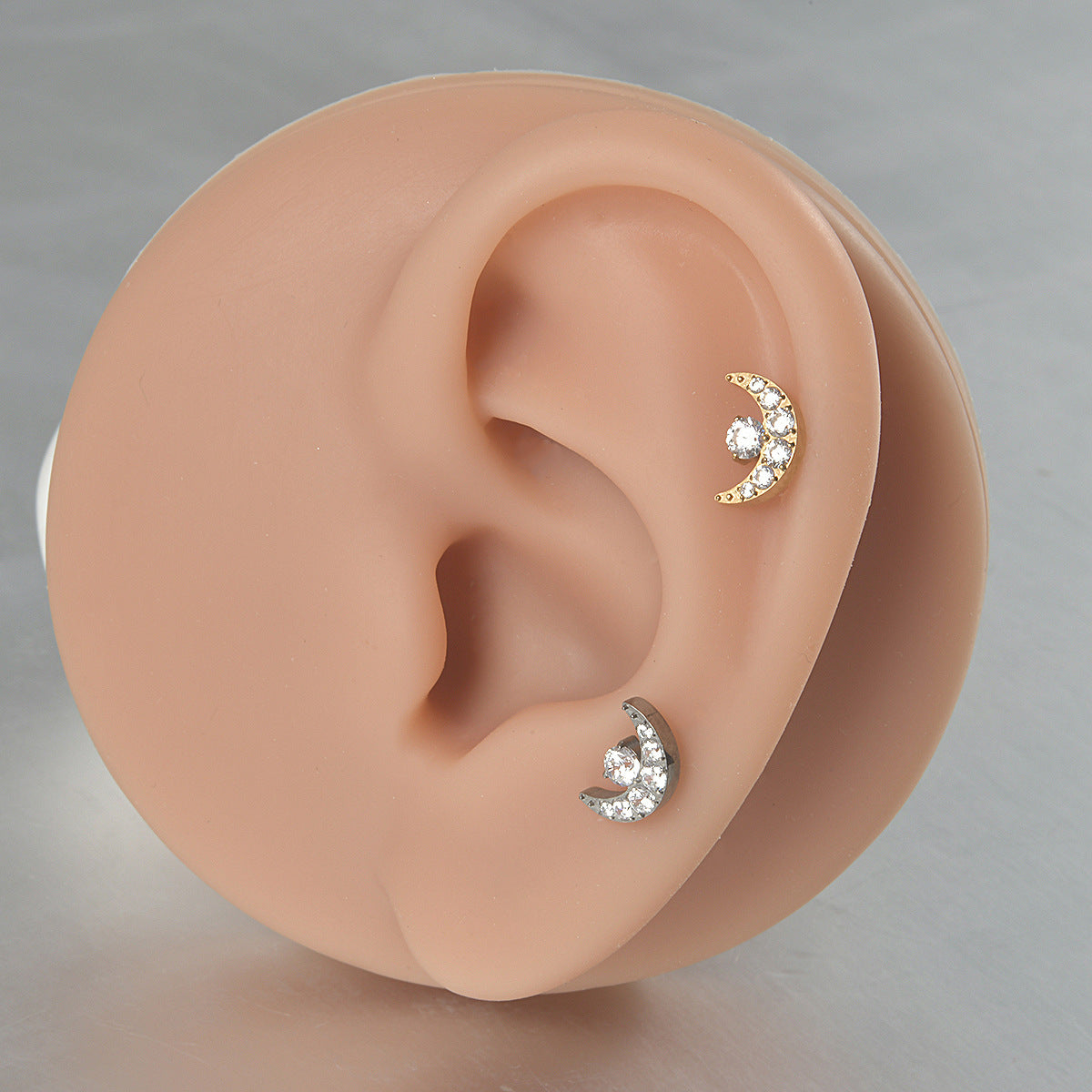16G Titanium Cartilage Lip Stud Piercing Jewelry - Hypoallergenic Push Pin Earrings for Nose, Lip & Cartilage Piercings | Perfect for Everyday Wear & Special Occasions
