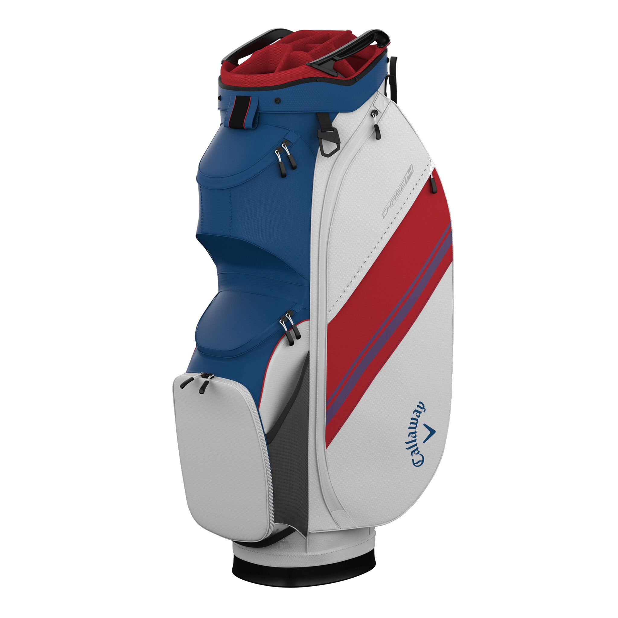 Callaway Chase 14 Golf Cart Bag - Lightweight Water-Resistant Golf Stand Bag with 14-Way Divider - Perfect for Golf Course & Driving Range Use