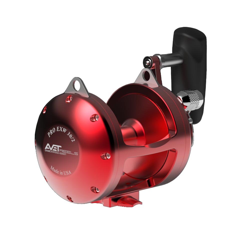 Avet Pro EXW 30/2 Wide Two Speed Fishing Reel - Saltwater & Big Game Fishing Reel for Offshore Trolling & Deep Sea Angling