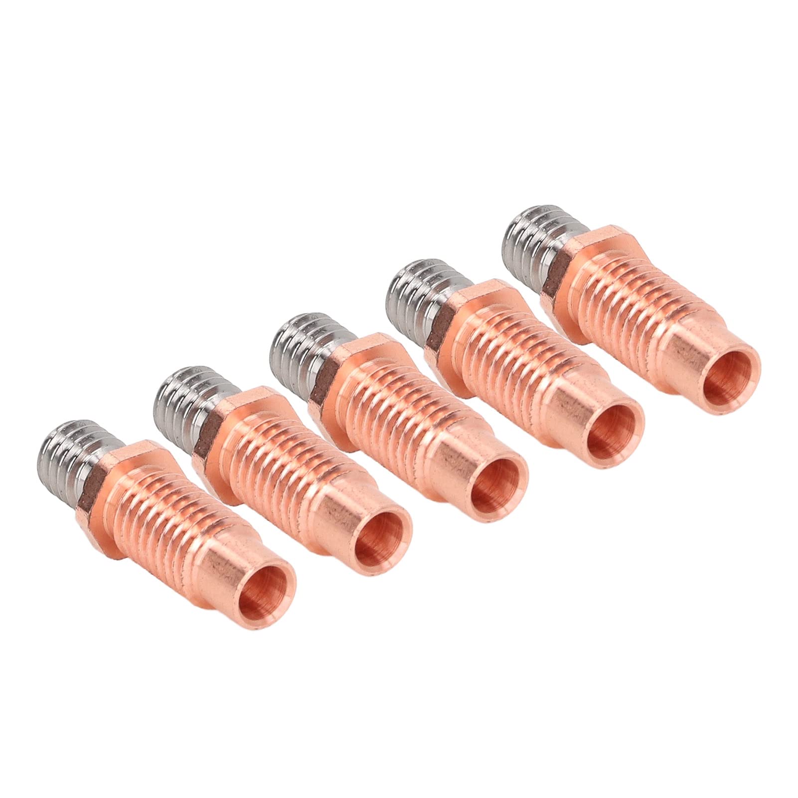 5 Pcs High Hardness Wear-Resistant Bi-Metal Throat Tube for 3D Printer - M6 & M7 Thread Heatbreak - Perfect for High-Temperature Printing & DIY Projects