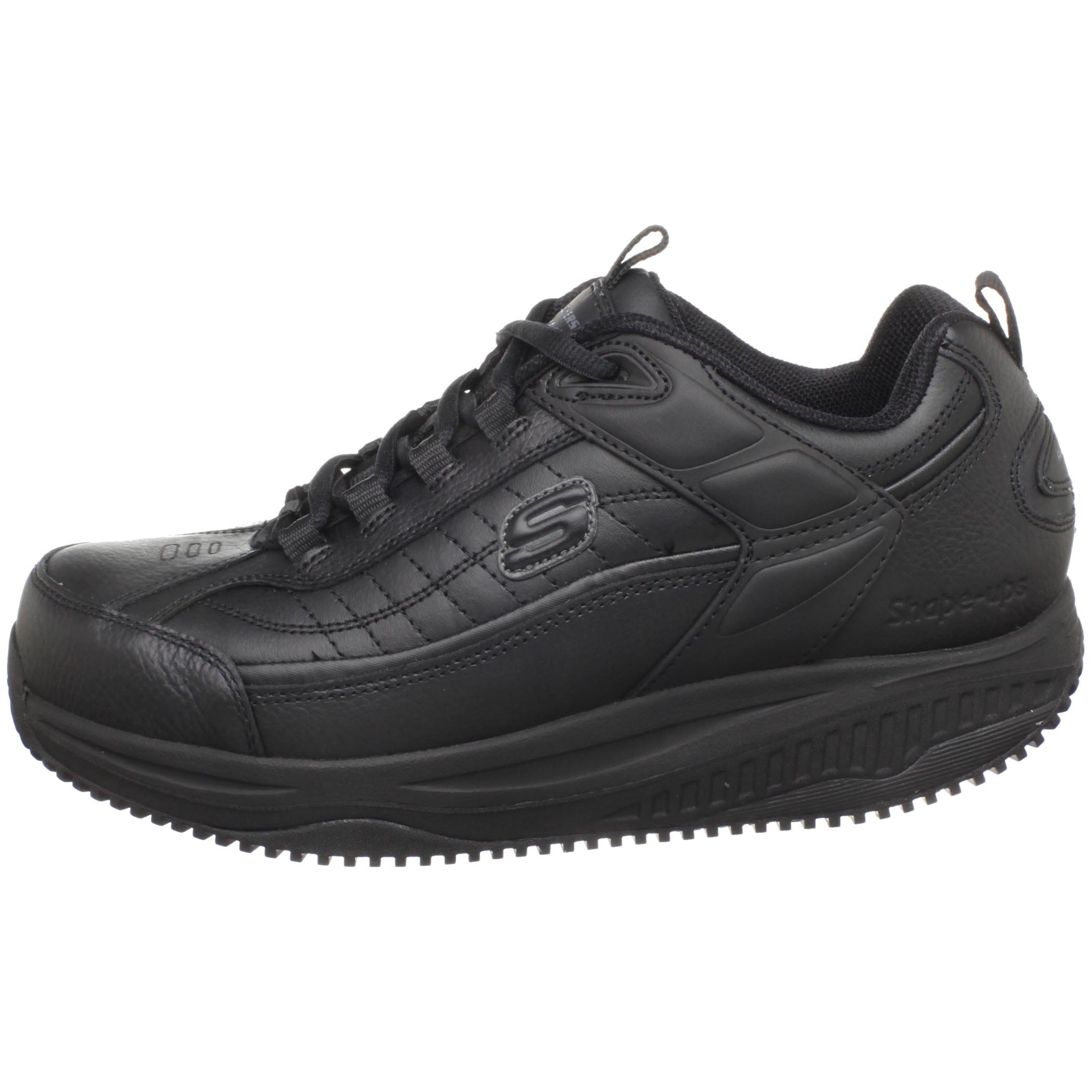 Skechers Men's Magnate Slip-Resistant Work Shoes - Comfortable & Durable for Restaurant, Kitchen, and Construction Workers