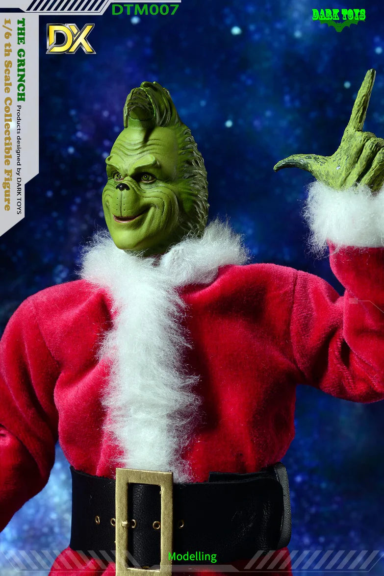 Dark Toys 1/6 Scale The Grinch Deluxe Edition Collectible Action Figure DTM007 - Perfect for Christmas Decorations, Movie Fans & Collectors