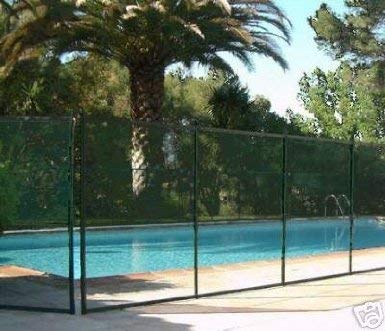 Classic Guard Swimming Pool Safety Fence - 5 Feet Tall x 10 Feet Long Mesh Barrier for Child Safety | Durable Outdoor Pool Protection for Backyard, Garden & Residential Use