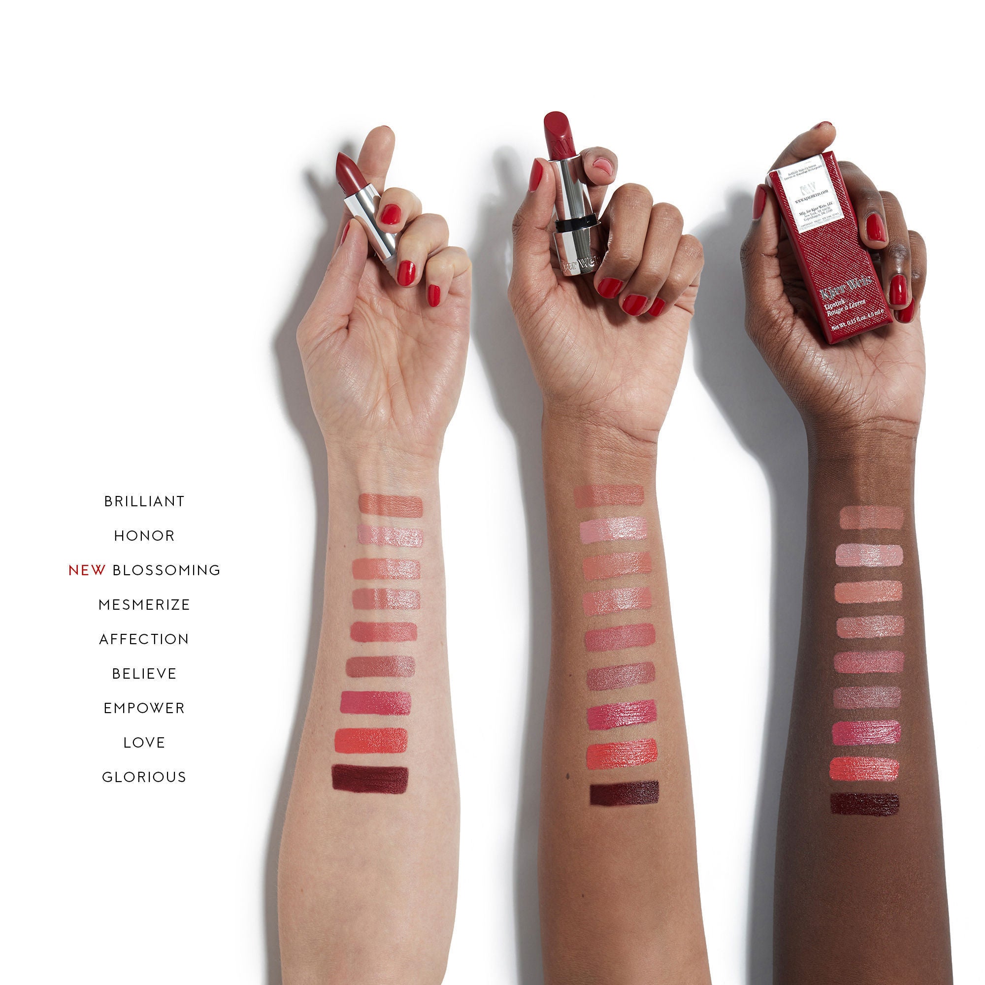 Kjaer Weis Refillable Lipstick - Organic, Vegan & Cruelty-Free - Perfect for Everyday Wear & Special Occasions