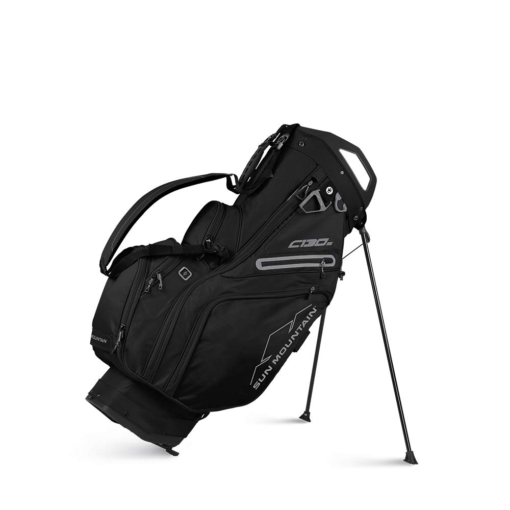 Sun Mountain 2021 C-130S 14-Way Golf Stand Bag - Lightweight & Durable Golf Bag with Comfortable Strap - Perfect for Golfers & Tournaments