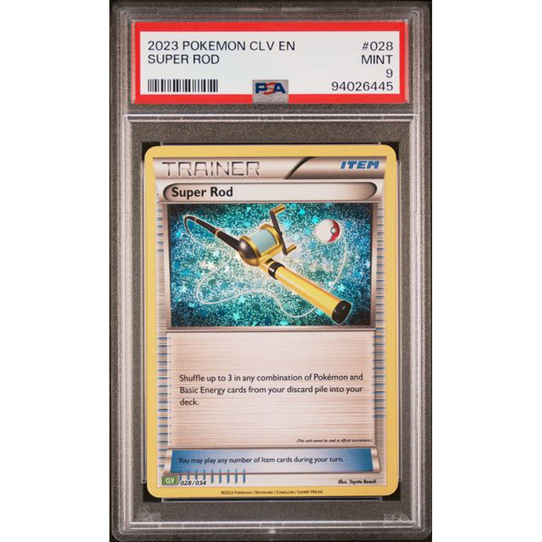 2023 Pokemon Classic Collection Fisherman 022/034 PSA 9 Graded Card - Rare Trading Card Game Collectible for Pokemon Fans & Investors | Perfect for Display, Gaming & Card Collections