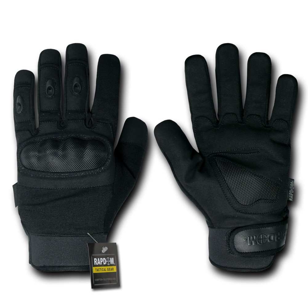 Rapdom Tactical Terminator Level 5 Gloves - Military Grade Shooting Gloves for Hunting, Airsoft & Outdoor Activities - Cut Resistant Work Gloves for Construction & Heavy Duty Use