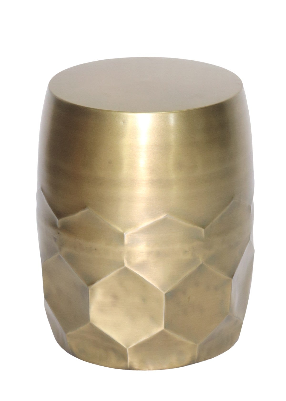Elegant Gold Accent Table - Modern Side Table for Living Room, Bedroom & Entryway Decor - Perfect for Small Spaces & Home Styling