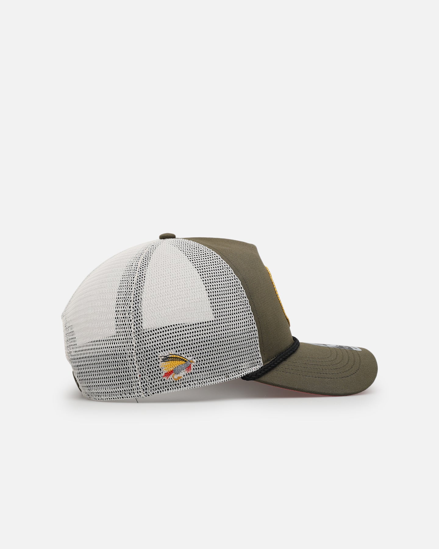47 Brand Atlanta Braves 'Casting Call' '47 Hitch Trucker Snapback Sandalwood - Stylish Baseball Cap for Braves Fans, Perfect for Game Day & Casual Wear