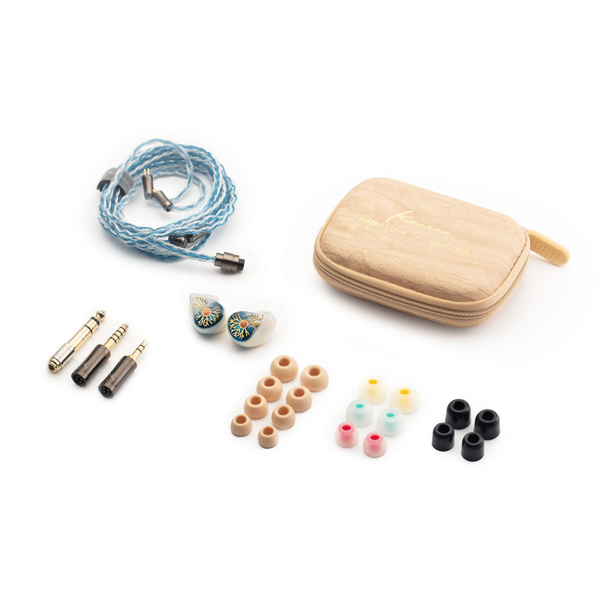 Kinera Idun Golden (Idun 2.0) High-Fidelity In-Ear Monitors - Open Box - Perfect for Audiophiles, Musicians & Studio Recording