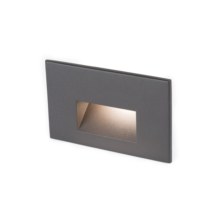 4011 LED Step and Wall Light - Bronze Finish on Aluminum - Outdoor Stair and Pathway Lighting for Home and Garden Safety