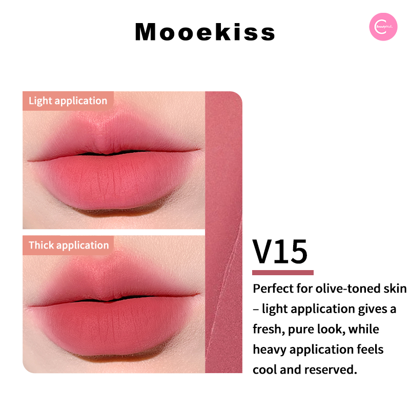 Mooekiss Velvet Space Matte Lip Clay - Long Lasting Moisturizing Lipstick for Women, Perfect for Everyday Wear & Special Occasions