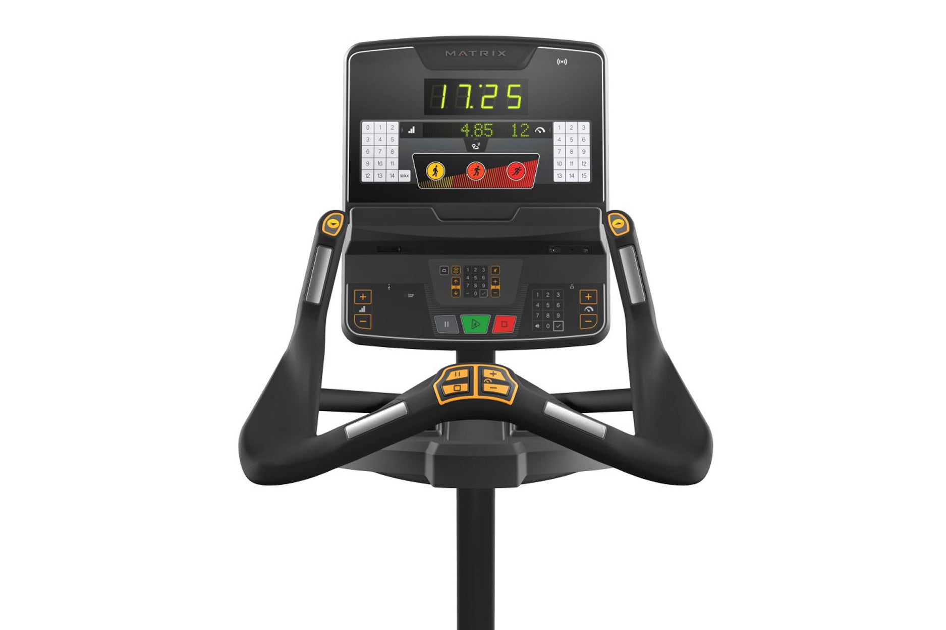 Matrix Performance Upright Exercise Bike for Home Gym - Indoor Cycling Bike with Adjustable Resistance & LCD Display - Perfect for Cardio Workouts, Weight Loss & Fitness Training
