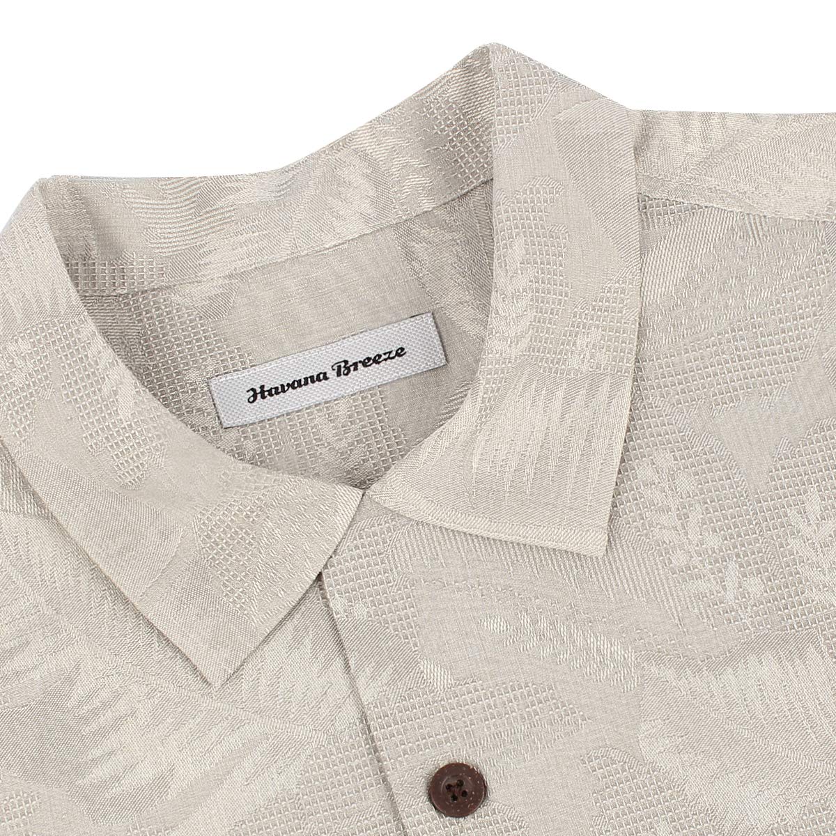 Hawaiian Shirts for Men - 100% Silk Short Sleeve Button Down Tropical Beach Shirts | Casual Summer Camp Shirt for Vacation, Luau Party & Outdoor Activities
