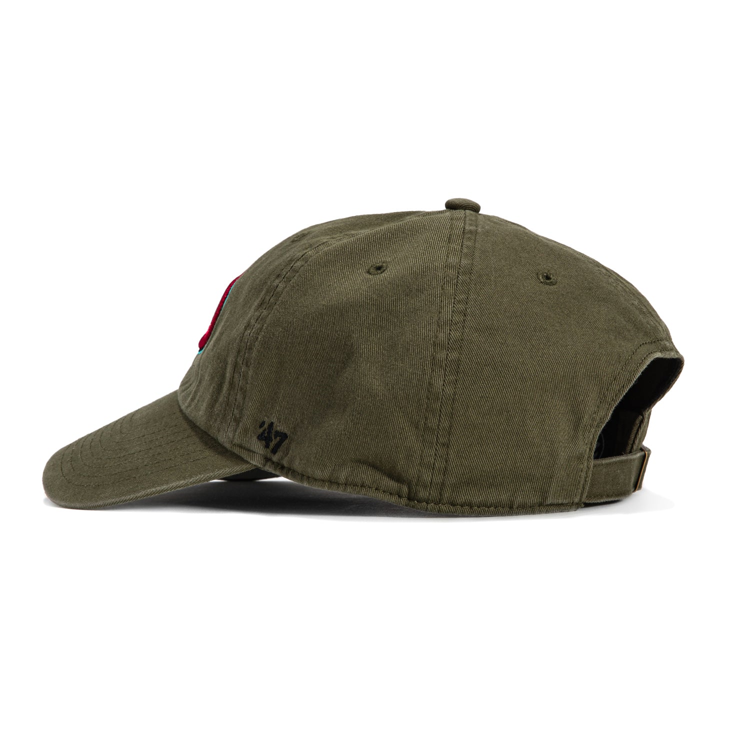 47 Brand Arizona Diamondbacks Adjustable Cleanup D Hat - Olive Green Baseball Cap for Men & Women - Perfect for Games, Outdoor Activities & Fan Gear