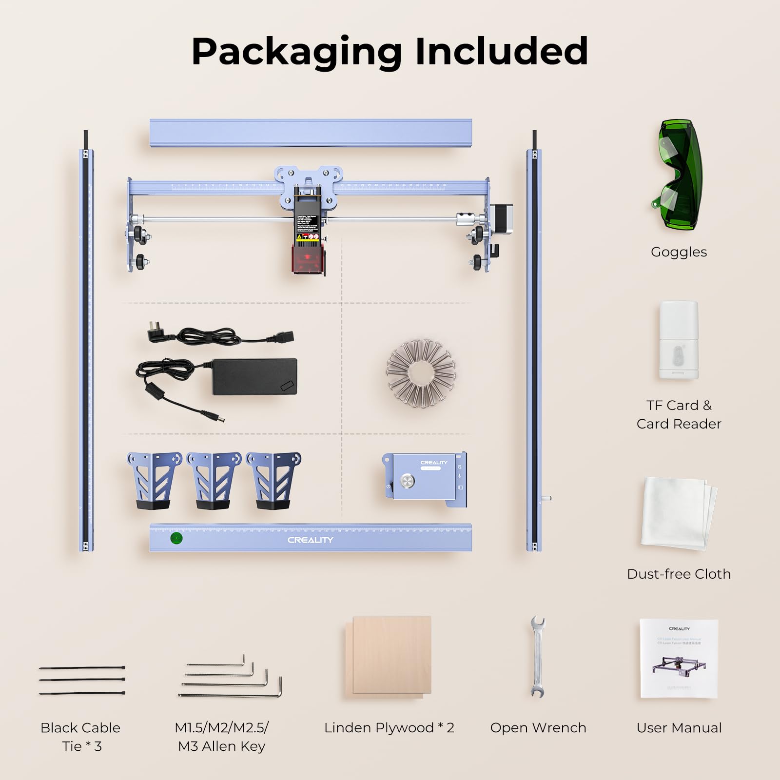 5W Laser Engraver & 72W Laser Cutter Machine for Beginners - High Precision Engraving & Cutting for Wood, Metal, Leather, Glass, Acrylic - Perfect for DIY Crafts, Home Decor & Small Business Projects