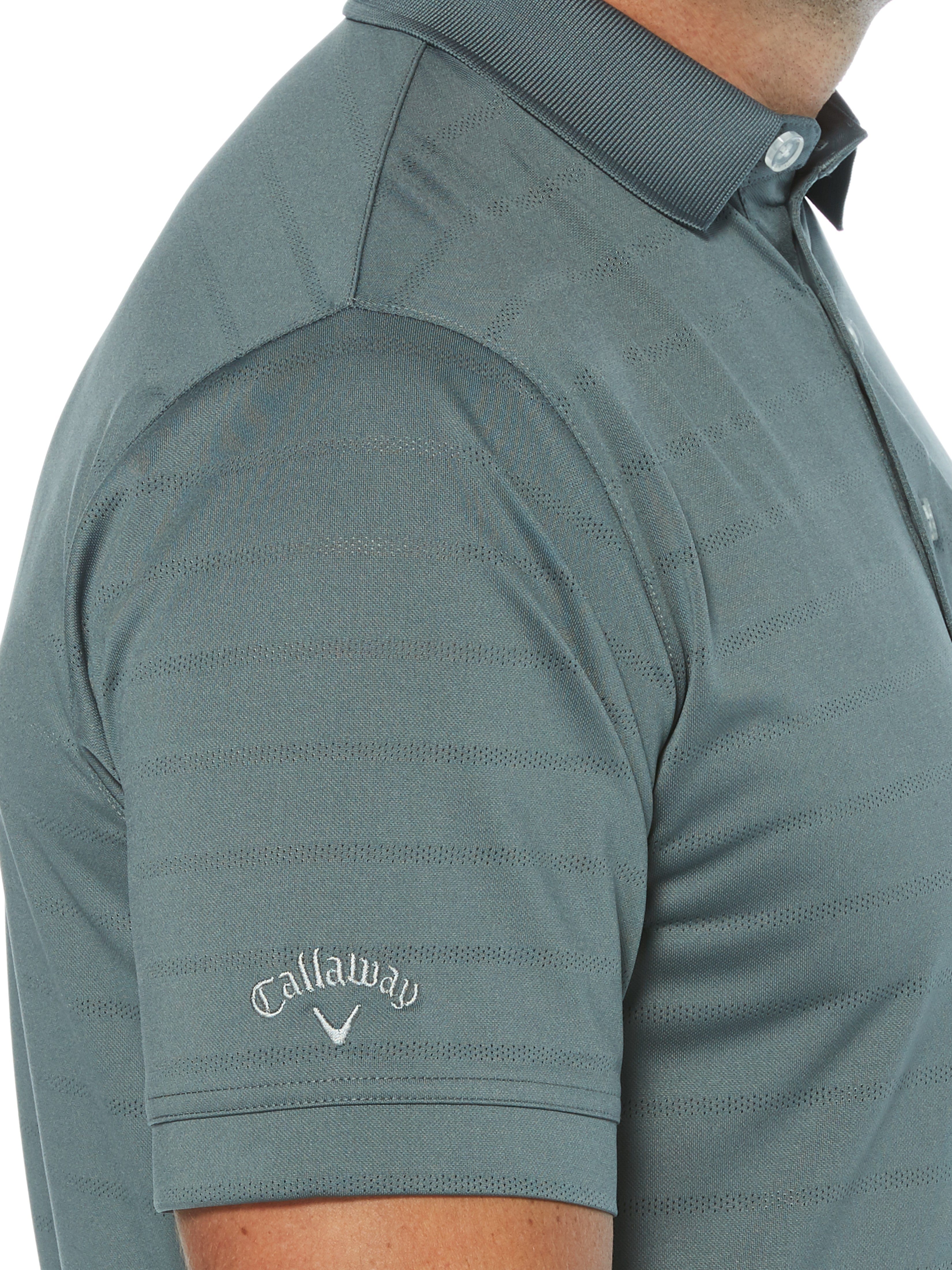 Breathable Men's Vent Short Sleeve Open Mesh Polo Shirt - Lightweight Summer Golf & Casual Wear for Outdoor Activities