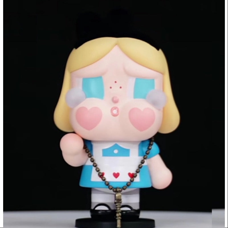 Crybaby Crying Again Series She's Alice - Kawaii Japanese Anime Figure Collectible for Display & Gift (Home Decor, Office Desk, Anime Collection Showcase)
