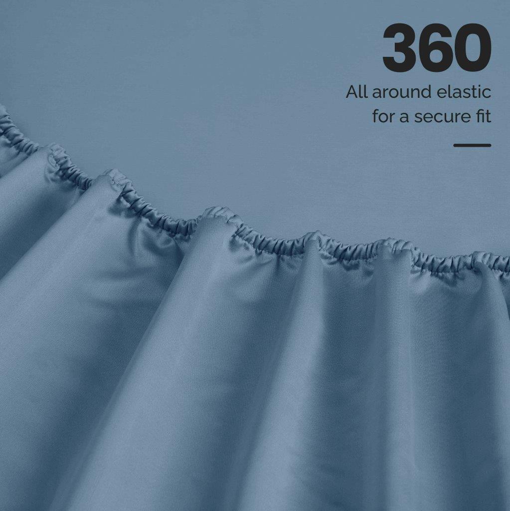 Premium 1500 Thread Count Egyptian Cotton Sheet Set - Eco-Friendly, Hypoallergenic & Breathable for Ultimate Comfort - Perfect for Luxury Bedrooms, Hotels & Gifts
