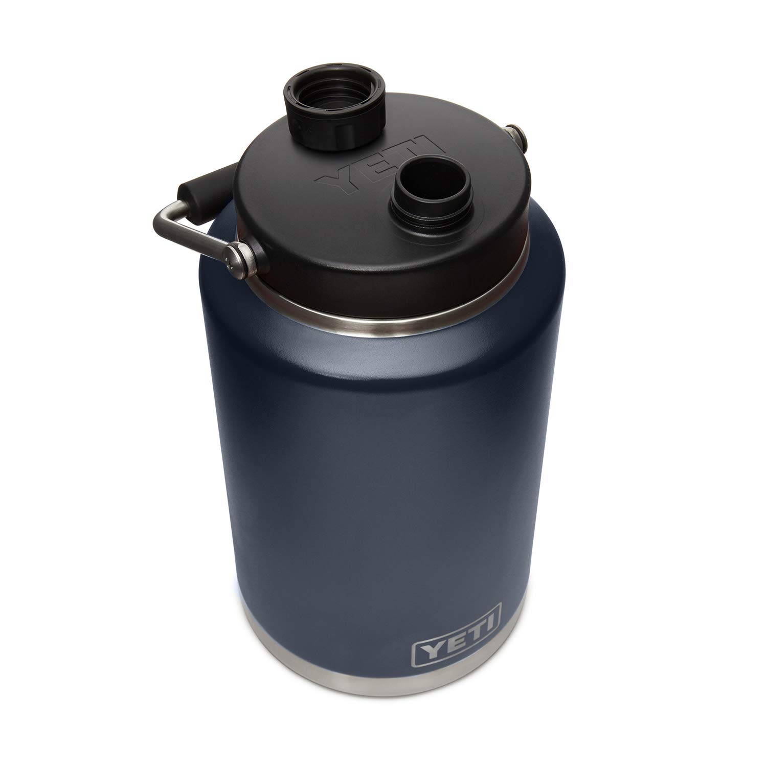 YETI Rambler 1 Gallon Vacuum Insulated Stainless Steel Water Jug with MagCap Lid - Leakproof & Durable for Camping, Hiking, Sports & Outdoor Adventures