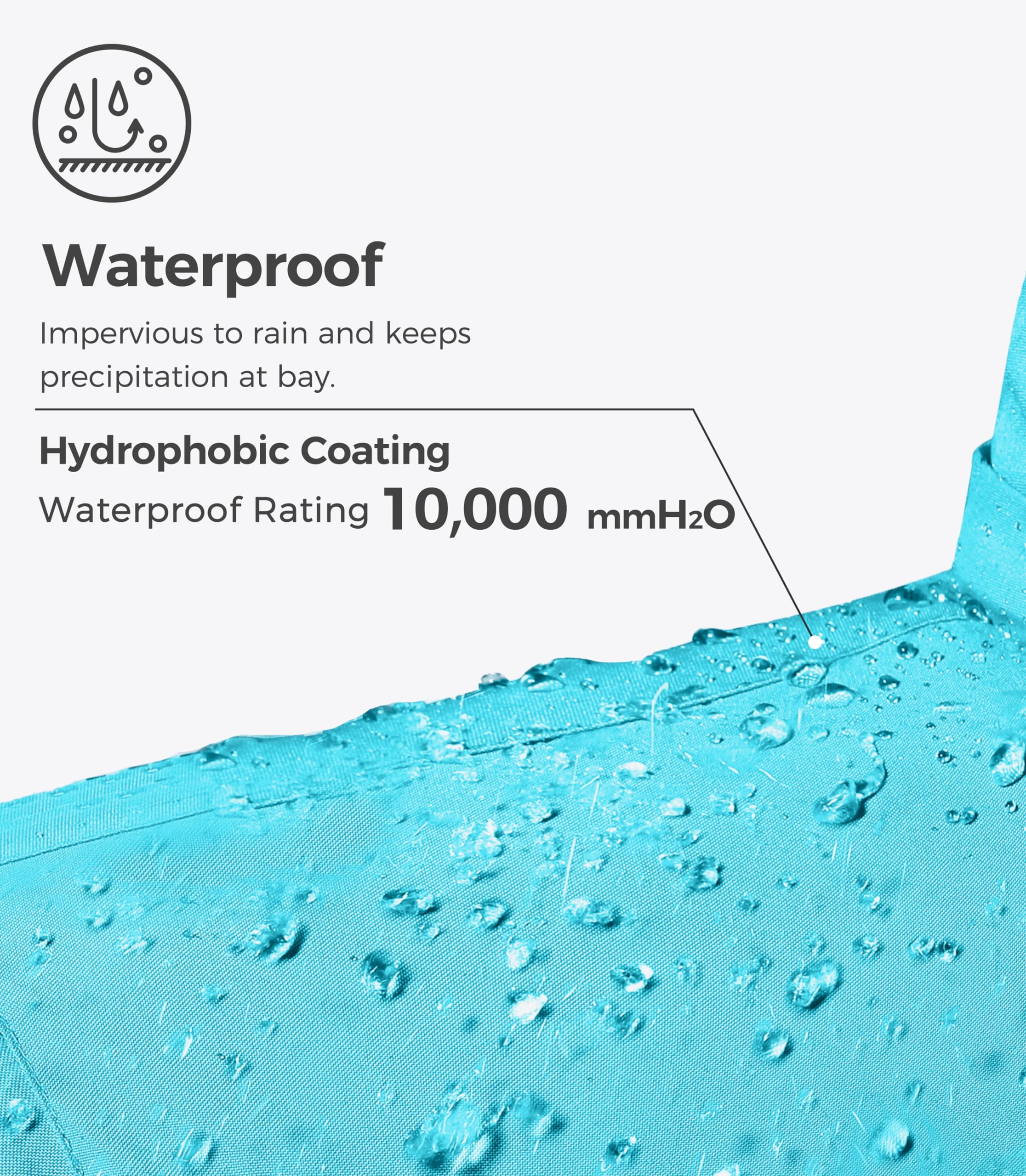 Wantdo Women's Waterproof Ski Jacket - Windproof Winter Coat with Fleece Lining, Warm Rain Jacket for Outdoor Activities | Skiing, Snowboarding & Hiking