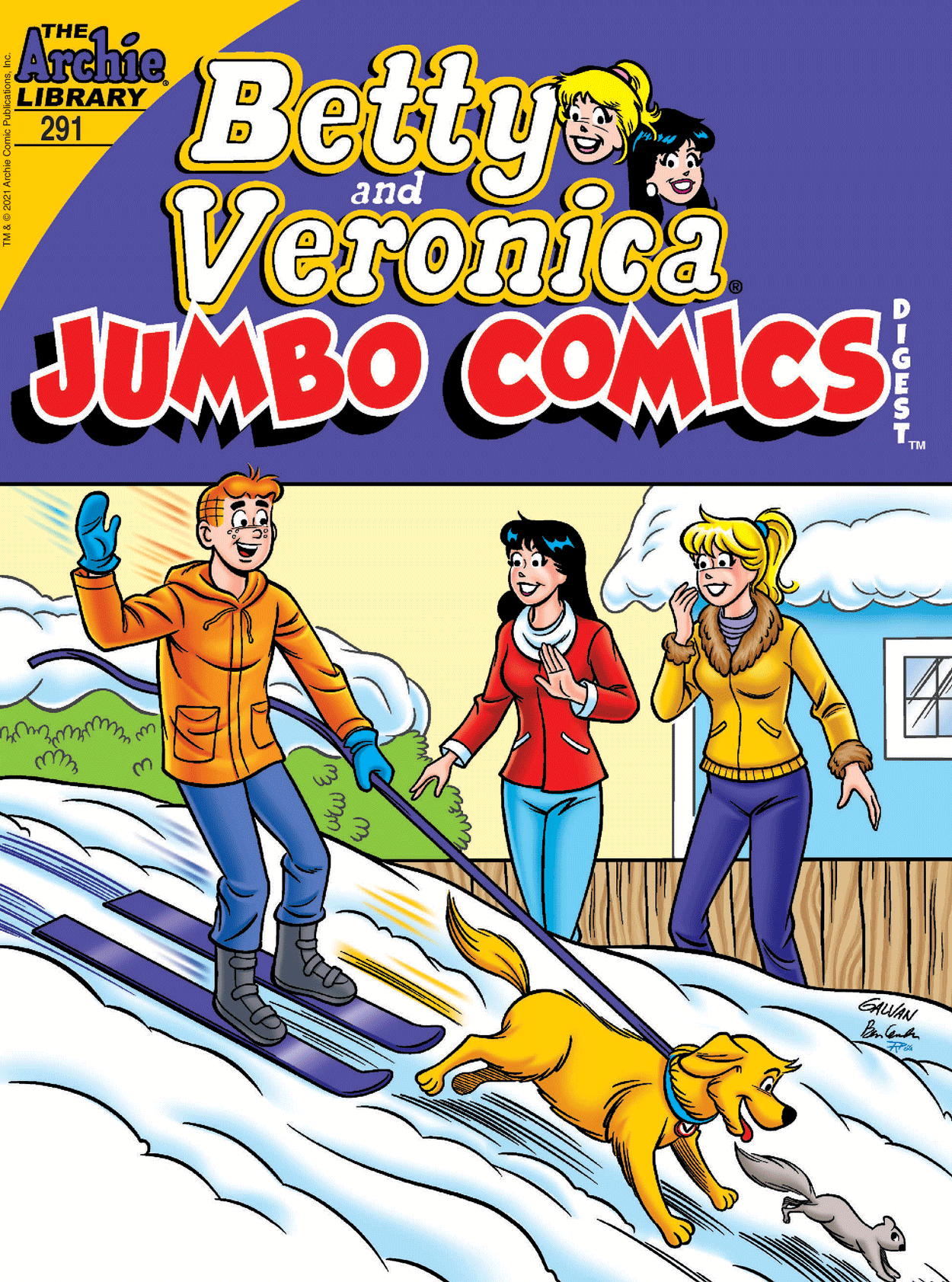 Betty & Veronica Jumbo Comics Digest #291 - Classic Archie Comics Collection for Kids & Teens - Perfect for Bedtime Reading, Road Trips, and Comic Book Collectors