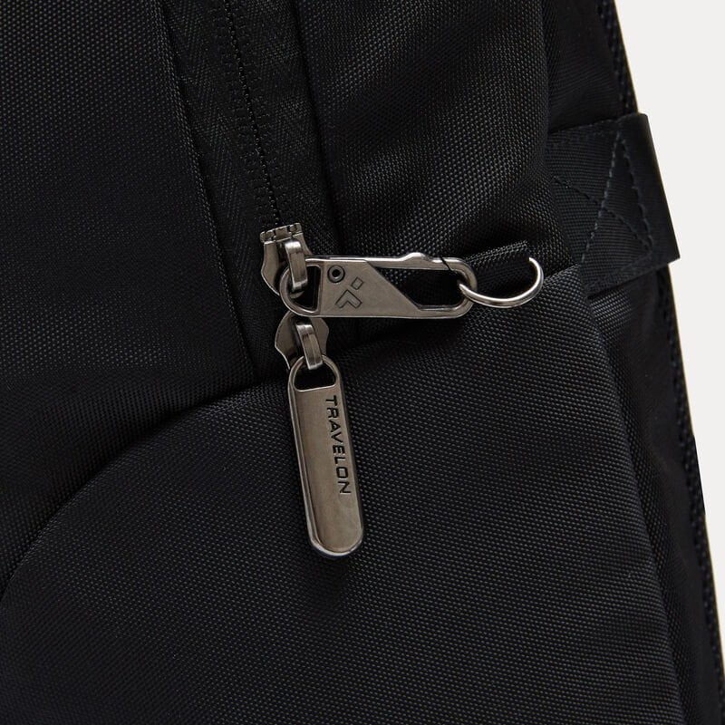 Travelon Anti-Theft Urban Backpack - Secure Laptop Backpack for Commuters, Students & Travel | RFID Blocking, Lockable Zippers & Hidden Pockets | Perfect for Work, School & City Adventures