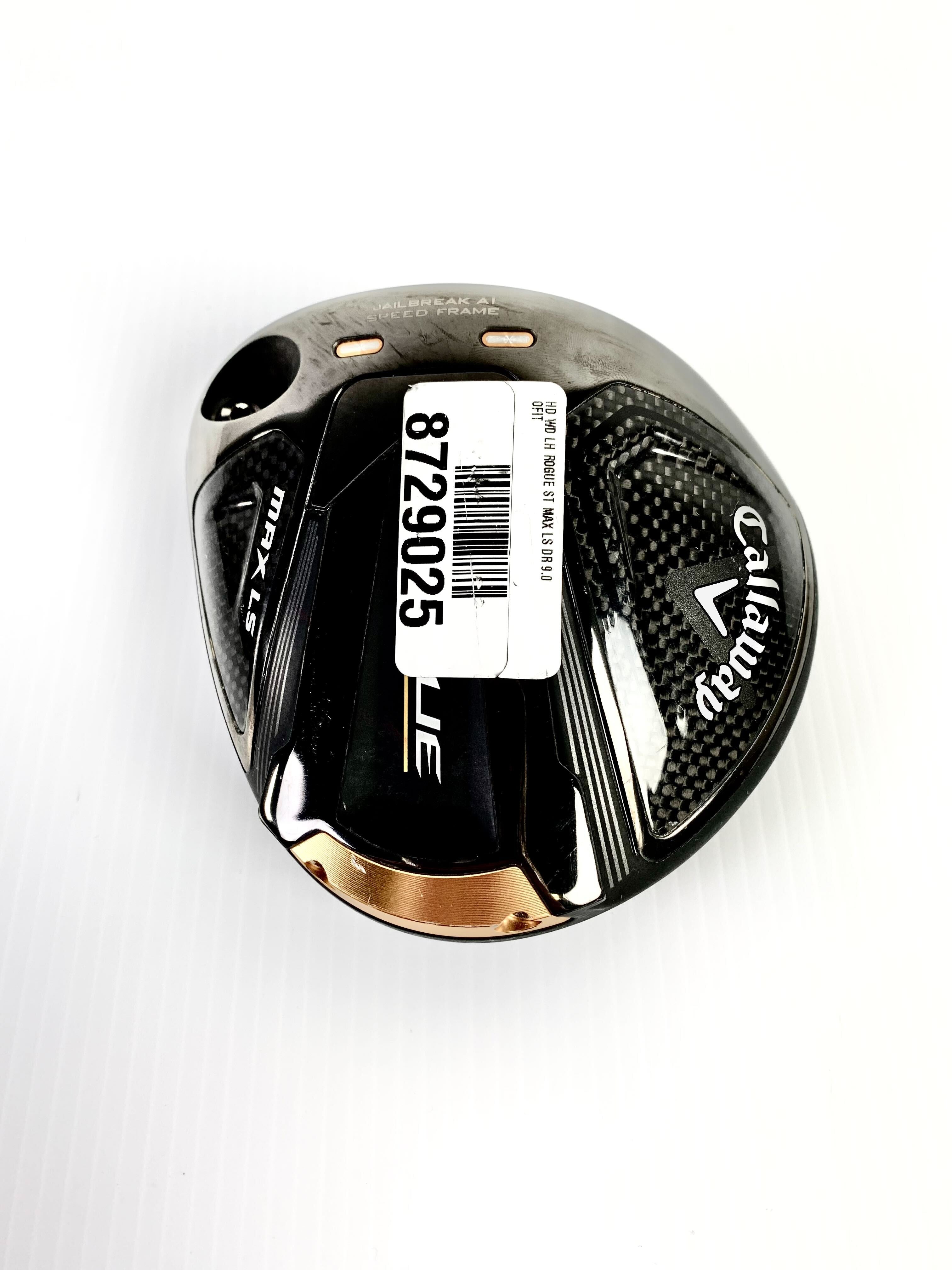 Used Callaway Rogue ST Max LS Driver 9° Left-Handed Golf Club - Perfect for Left-Handed Golfers Seeking Distance & Control on the Course