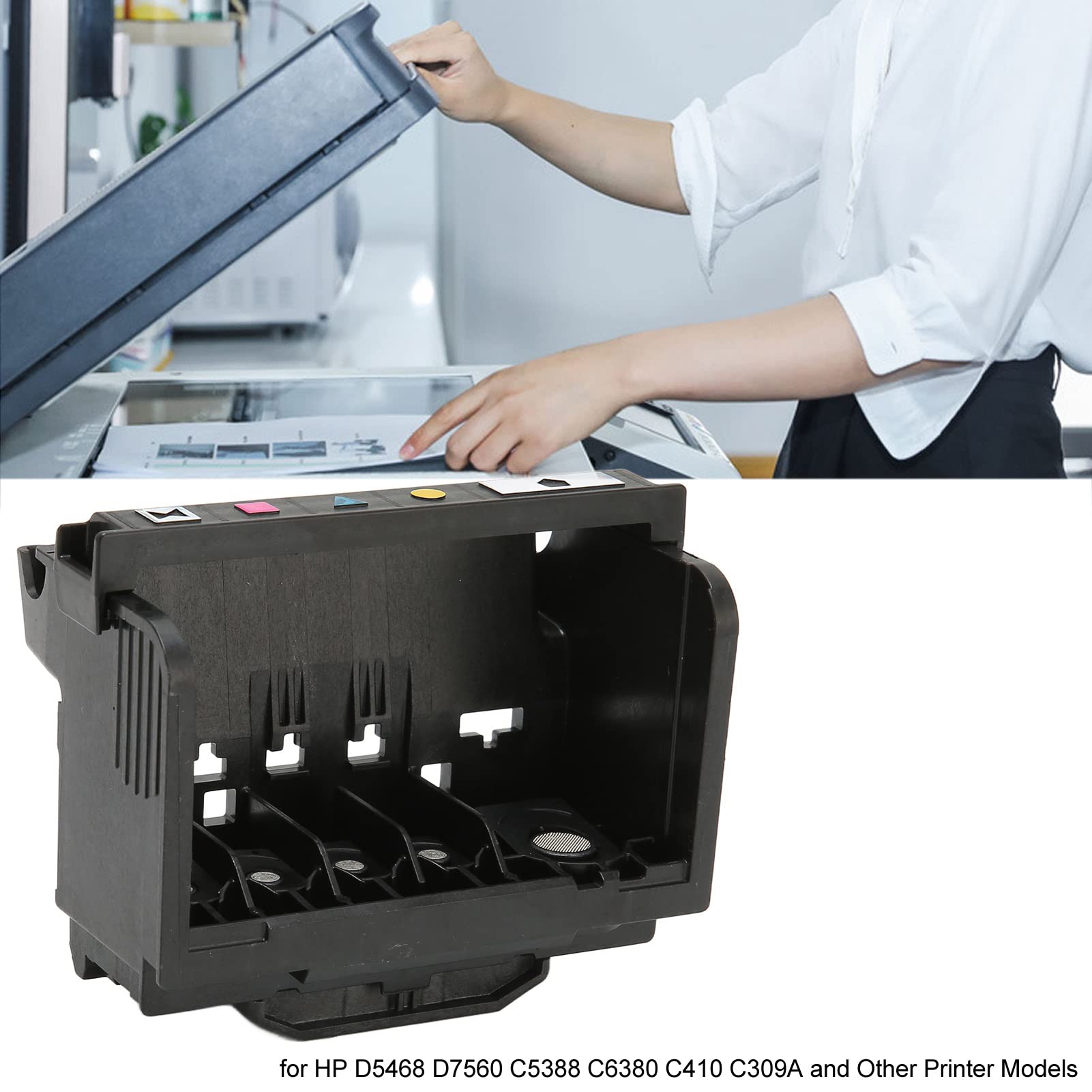 HP 950 951 950XL 951XL Print Head Replacement Kit - Compatible with HP D5468 D7560 C5388 C6380 C410 C309A Printers | High-Quality Printer Replacement Parts | Ideal for Office Printing, Home Use & Small Business Needs