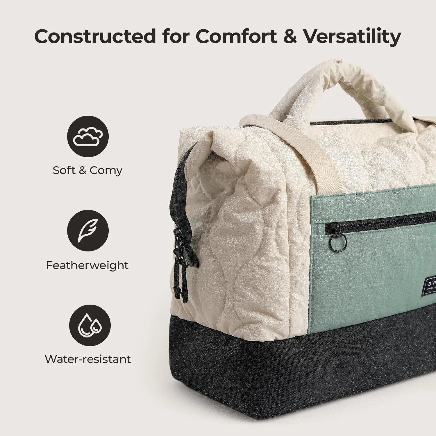 Paz Duffle Bag - Waterproof Travel Duffel Bag with Shoulder Strap, Large Gym Bag for Men & Women - Perfect for Workout, Travel, Sports & Weekend Getaways