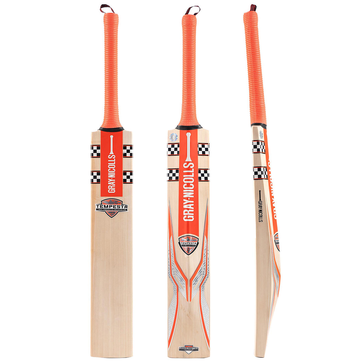 Gray Nicolls Tempesta Gen 1.2 300 Cricket Bat - Premium English Willow Cricket Bat for Professional & Club Players - Perfect for Matches, Training & Practice Sessions