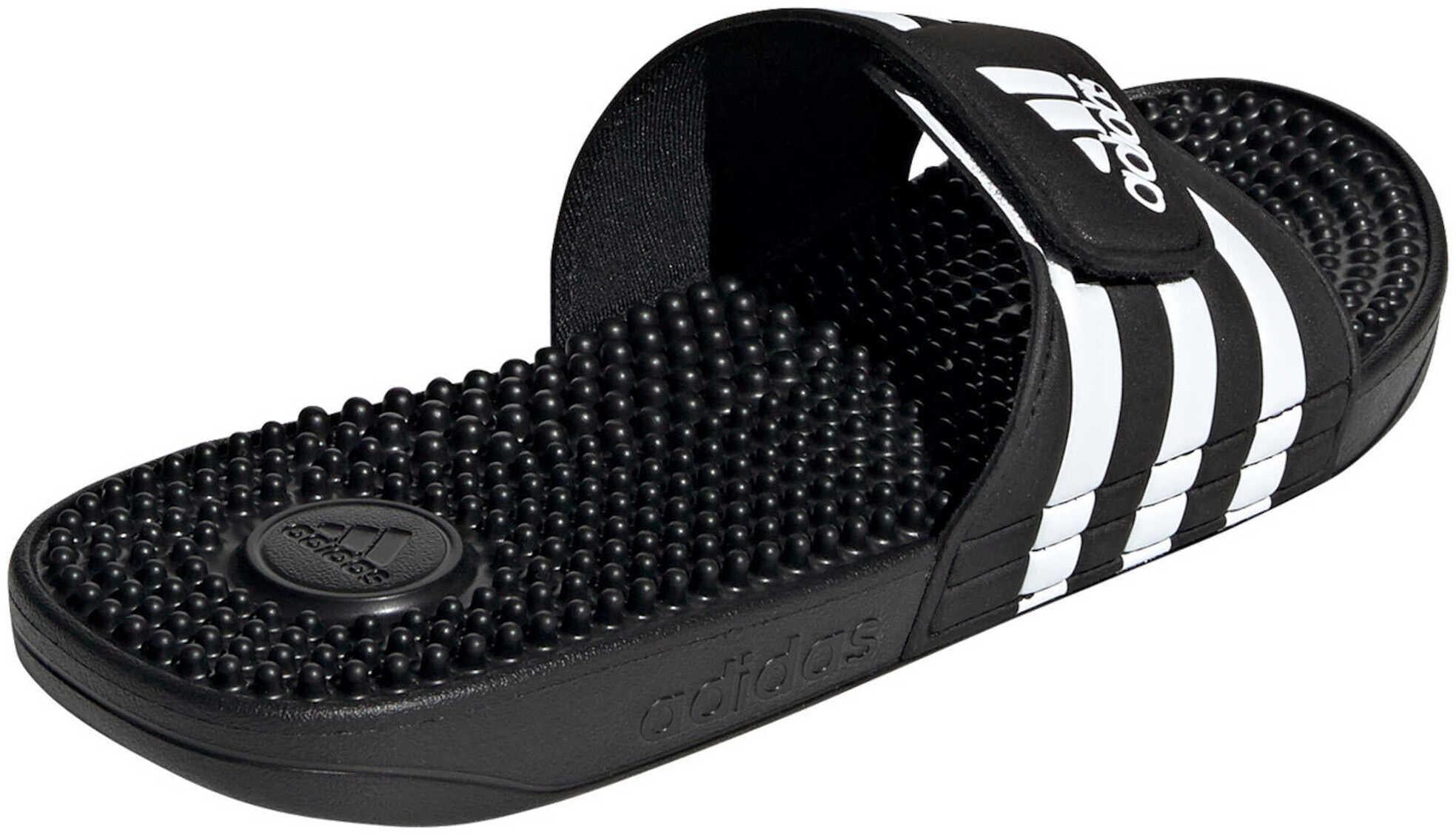 Adidas Adissage Men's Slides - Comfortable & Supportive Sandals for Walking, Gym, and Poolside Relaxation