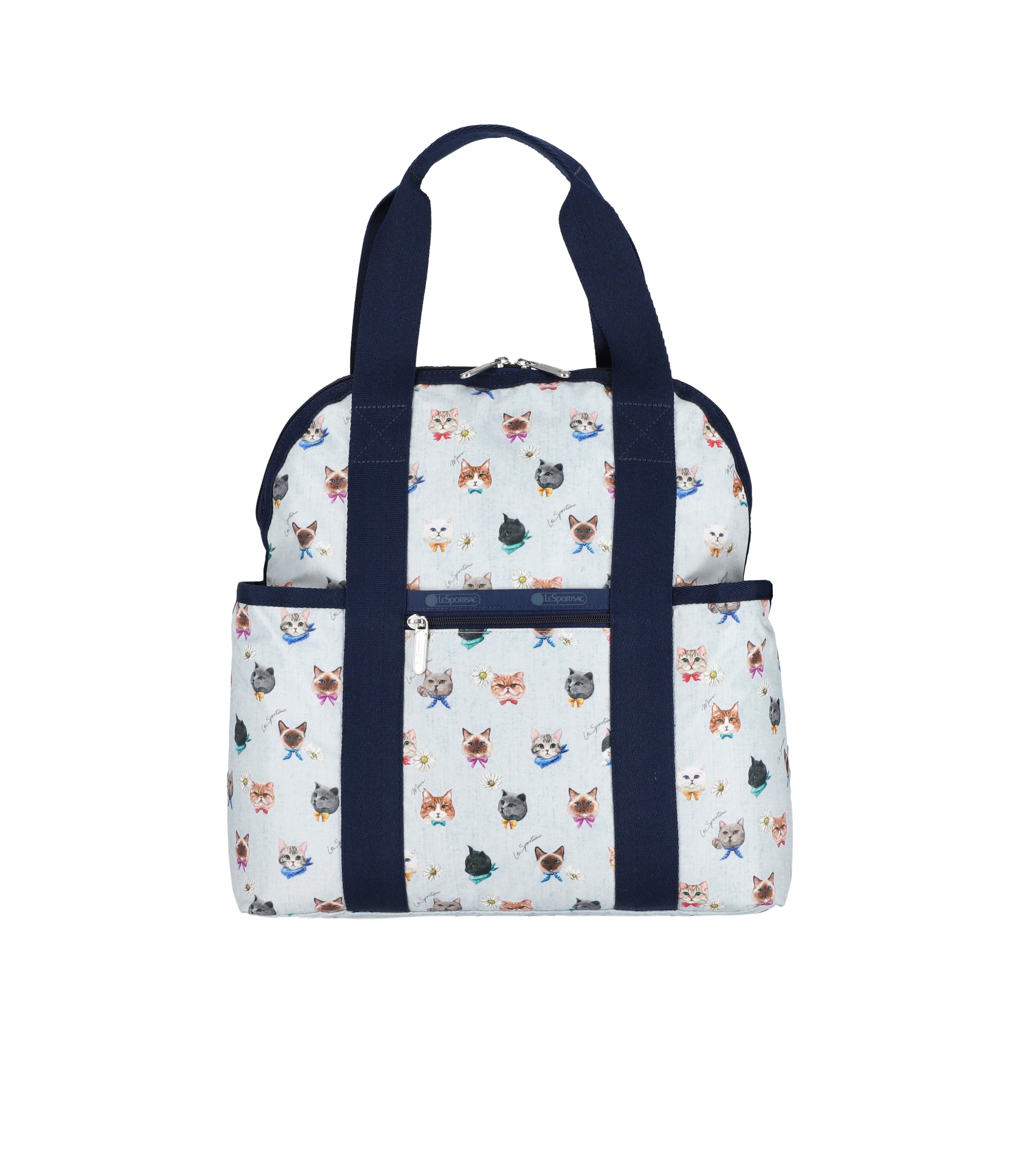 Double Trouble Backpack - Stylish & Durable School & Travel Backpack for Students & Professionals | Perfect for College, Work & Outdoor Adventures