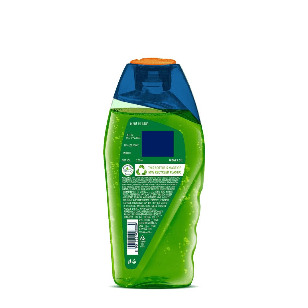 Fiama Men's Moisturizing Body Wash & Shower Gel - 250ml | Hydrating Formula with Skin Conditioners for Soft, Refreshed Skin | Ideal for Dry Skin Care | Perfect for Daily Shower & Gym Post-Workout Routine