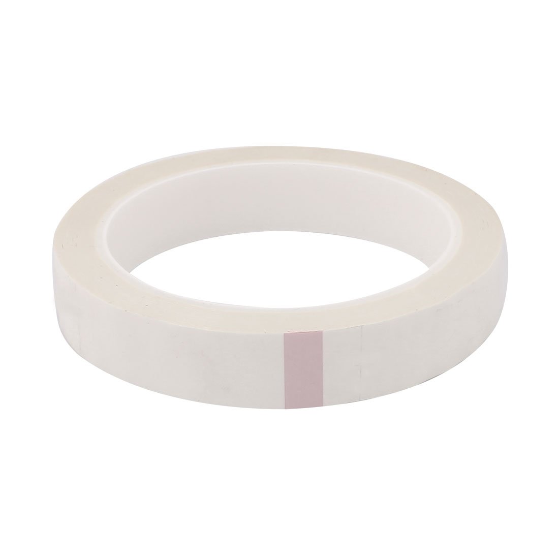 IIVVERR 18mm Flame Retardant Self-Adhesive Mylar Tape - 50M Single Sided Strong Sticky Logo Tape (White) - Ideal for Electrical Insulation, Crafts & DIY Projects